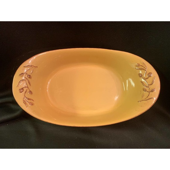 Cerutil Stoneware Casserole Dish, Vintage 14" x 8" x 3" - Picture 2 of 9